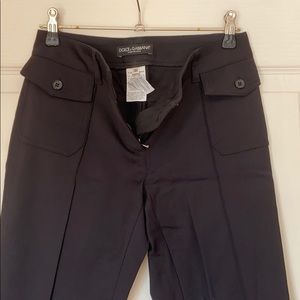 Dolce & Gabbana black riding pants